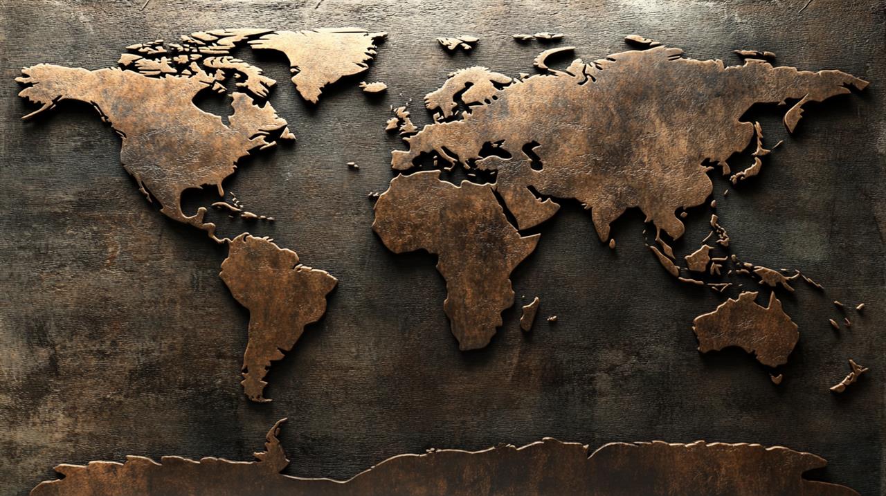 Verdenskort til væg - en stilfuld og lærerig tilføjelse til dit hjem