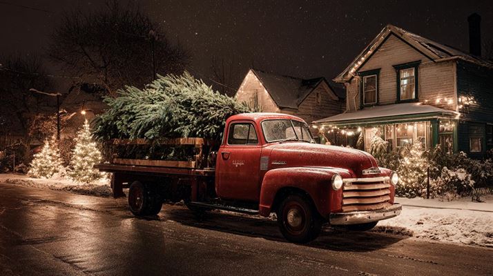 Levering af juletræ - gør julen lettere med bekvem transport