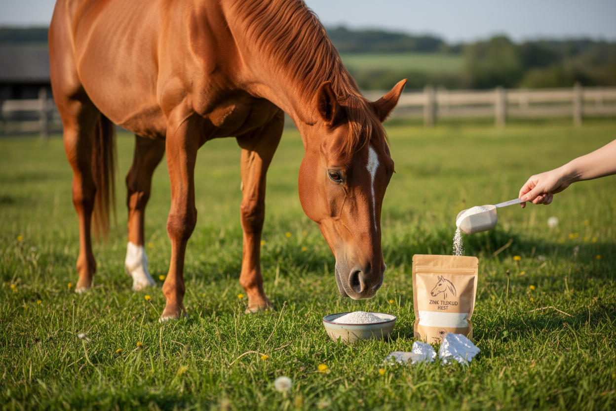 Zink til Heste: Hvorfor det er Vigtigt og Hvordan du Sikrer Optimal Tilførsel